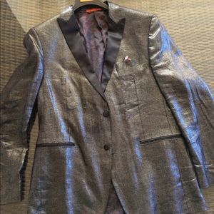 Shiny black blazer by Italia